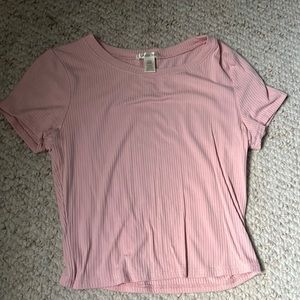 Pink crop top